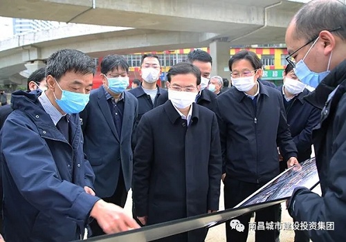 市委副書記、代市長(zhǎng)黃喜忠調(diào)研我司重大重點(diǎn)項(xiàng)目